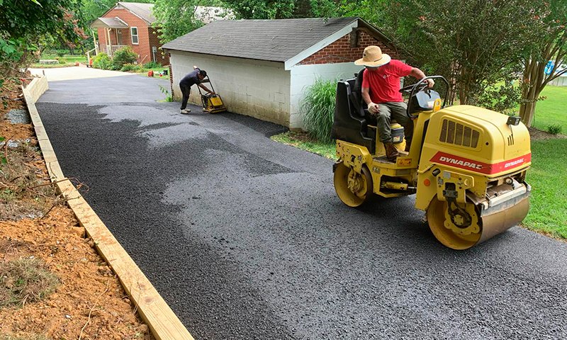 Asphalt Driveway example 2