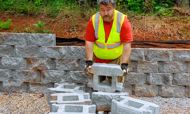 Concrete Block Walls example 2