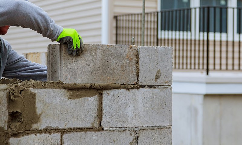 Concrete Block Walls example 3